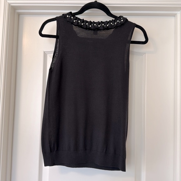 Ann Taylor Merino Wool Sleeveless Sweater - Picture 3 of 11